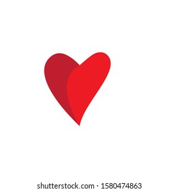 Heart Logo Template vector illustration