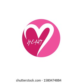 Heart Logo Template vector illustration