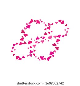 Heart Logo Template vector illustration