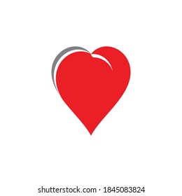 Diseño de ilustraciones vectoriales de plantillas de logotipo de corazón