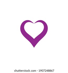 Heart Logo Template vector illustration