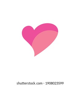 Heart Logo Template vector illustration