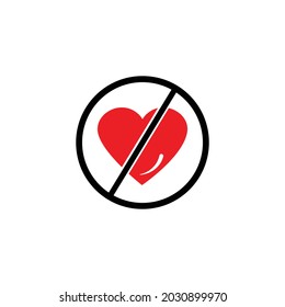 Heart Logo Template vector illustration