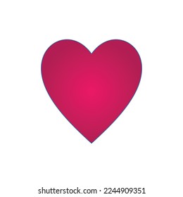 Heart Logo Template vector illustration