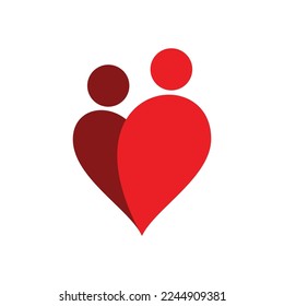 Heart Logo Template vector illustration