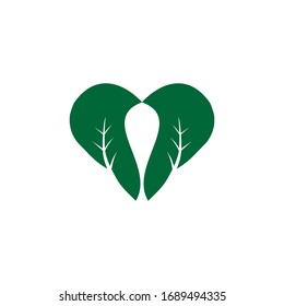 Heart logo vector design. Valentines day and love icon symbol. Eps10