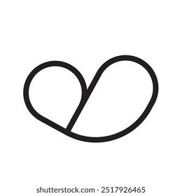 Ilustración de EPS de Vector de logotipo de corazón 