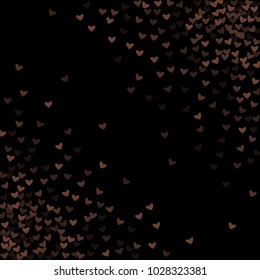 Heart logo which consists of isolated elements. Modern style with beautiful elements in heart logo. Can be used as print, wallpaper, cards, valentine cards, logo, background and etc.