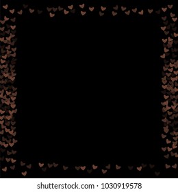 Heart logo which consists of isolated elements. Modern style with beautiful elements in heart logo. Can be used as print, wallpaper, cards, valentine cards, logo, background and etc.