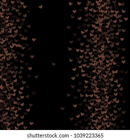 Heart logo which consists of isolated elements. Modern style with beautiful elements in heart logo. Can be used as print, wallpaper, cards, valentine cards, logo, background and etc.