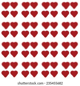 heart love abstract pattern background is romantic Valentine's Day