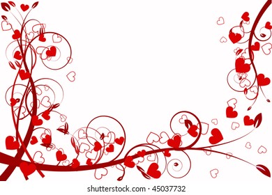 heart love abstraction