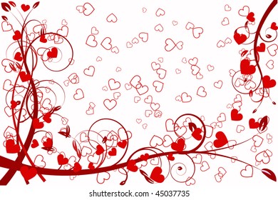 heart love abstraction