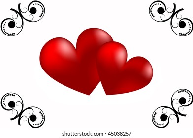 heart love abstraction