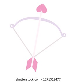 heart love with arrow