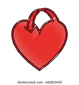 heart love with arrow