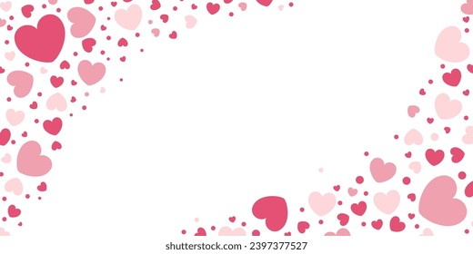 Heart love background. Valentine day