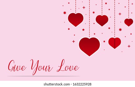 Heart Love Background for Your Love