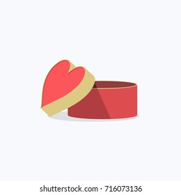 Heart Love Box Icon