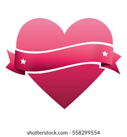 heart love card decoration