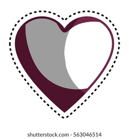 heart love card decoration