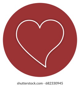 heart love card icon