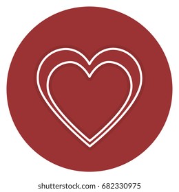 heart love card icon