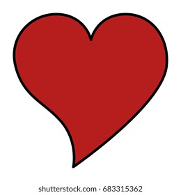 heart love card icon