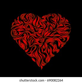 heart love card icon vector illustration design