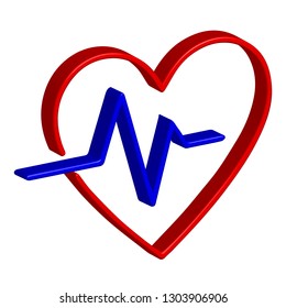 heart love cartoon isolated vector silhouette