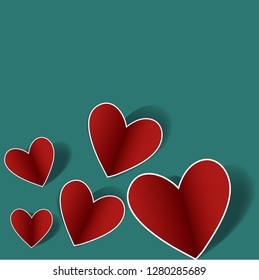 Heart Love Emoji Icon Object Symbol Gradient Vector Art Design.
