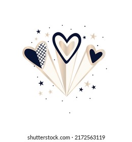 heart love gold shine glitter sparkle star sky galaxy fashion polka line pattern tee illustration art vector tee slogan