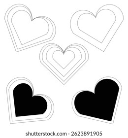 Heart and Love Graphic Vector Design