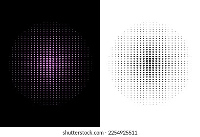Heart love Halftone Effect, Halftone love, Abstract love effect, love halftone vector