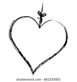 heart love hanging icon