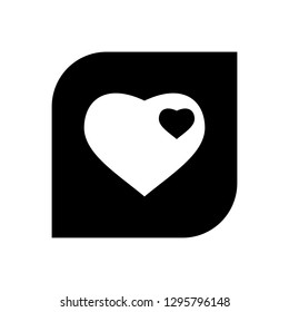 Heart love icon