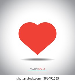 Heart love icon.