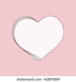 Heart love icon