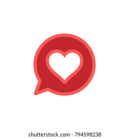 Heart love icon