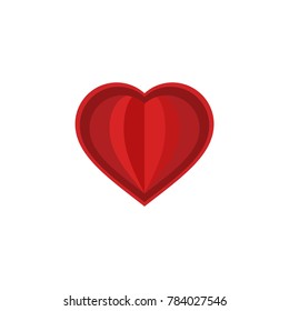 Heart Love Icon background.modern template design.valentine day theme - Vector