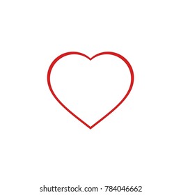 Heart Love Icon background.modern template design.valentine day theme - Vector