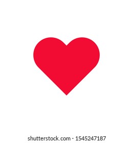 Heart or love icon design vector template