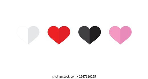Heart Love Icon for Graphic Design Projects