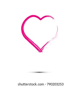 heart love icon logo symbol isolated background