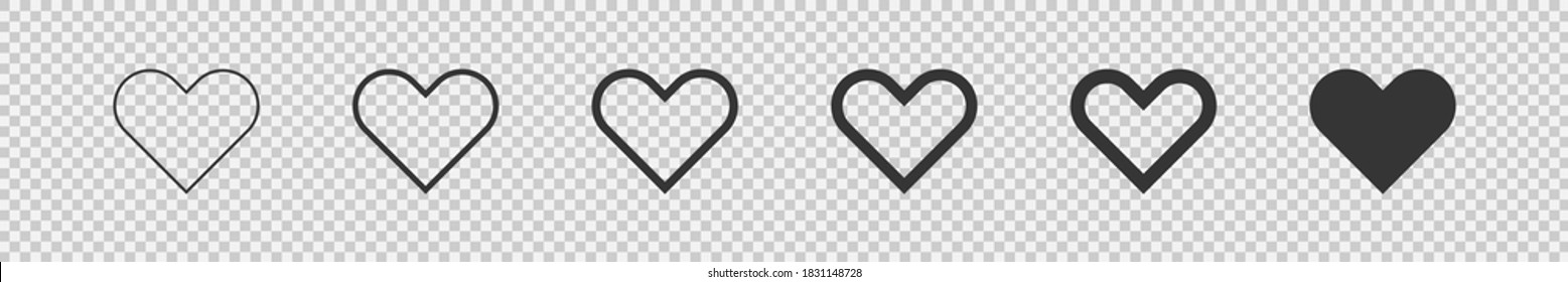 Transparent Heart Outline Images Stock Photos Vectors Shutterstock