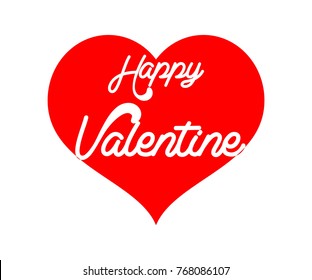 Heart love Icon. Valentine card vector. Illustration Graphic red hearts love vector. Gesign Layout romantic love heart for Valentines day