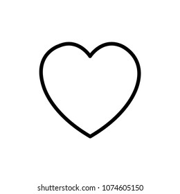 heart - love icon vector