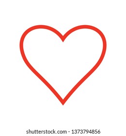 Heart Love Icon Vector