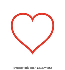 Heart Love Icon Vector