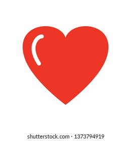 Heart Love Icon Vector